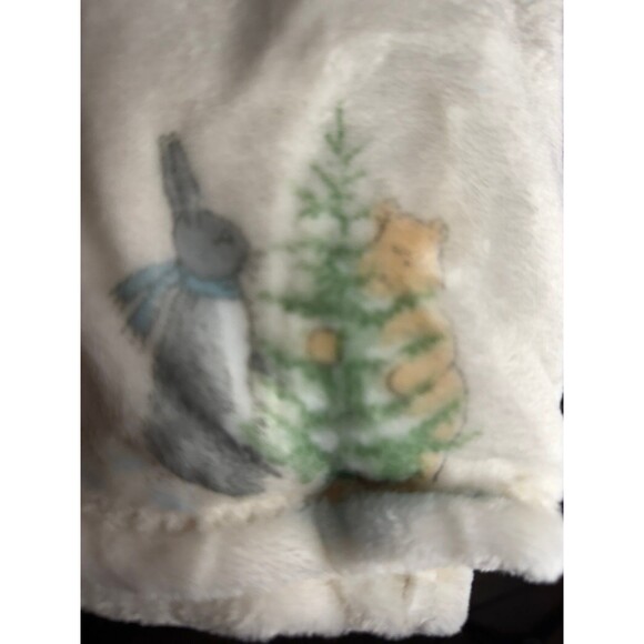 Winnie the Pooh Christmas Baby Blanket - Picture 7 of 7